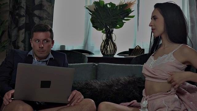 Sinning babe analfucked in ass