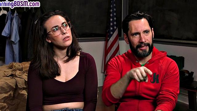 BDSM anal sub rough fucked in asshole after spank