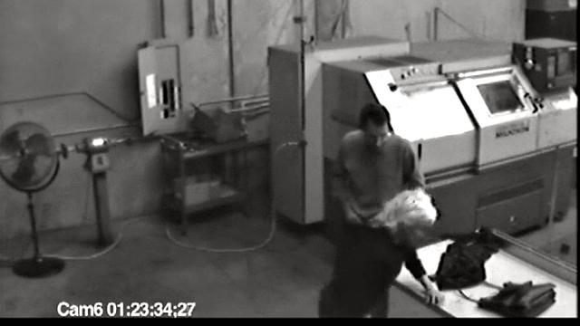 MILF blonde masturbates at work then jerks cock