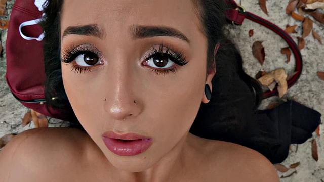 Hot POV action with the hot new girl in town