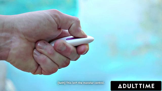 ADULT TIME - Kenzie Taylor Has SHAKING ORGASM After BF Finds Remote Vibrator!