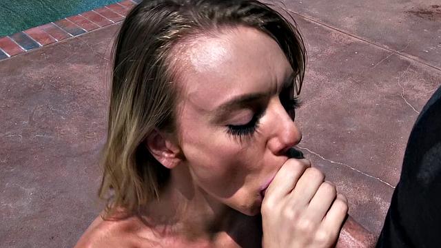 Voyeur Watches Busty Blonde