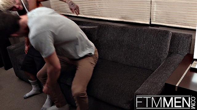 Austin Spears with Eddie Patrick