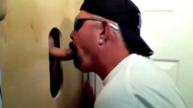 married and hung Latino at the gloryhole
