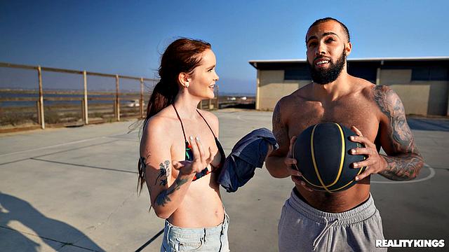 Basketball Babe VS. Hung Stud