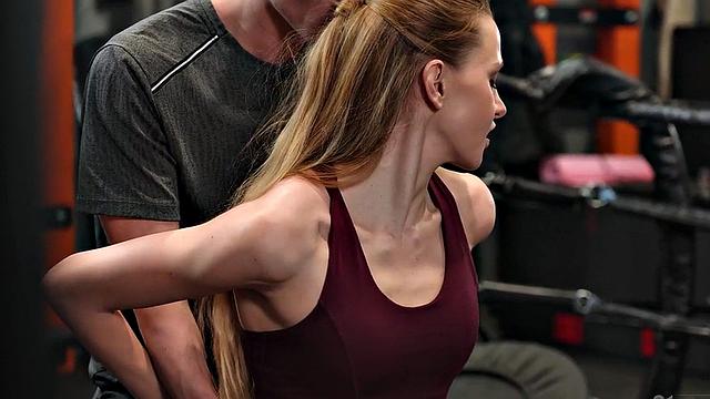 Yoga bae fucked in anal by big dick in doggystyle