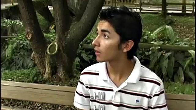 Latin boys Daniel and Isaias head inside for some afternoon fun and choose the sofa for their raw romp.