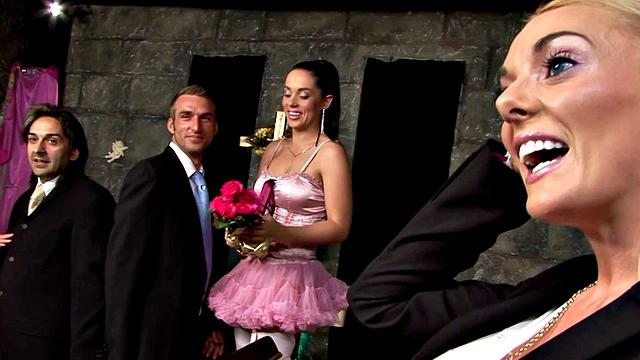 Wedding Orgy with Bridesmaids