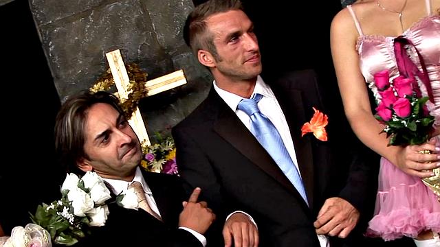 Wedding Orgy with Bridesmaids