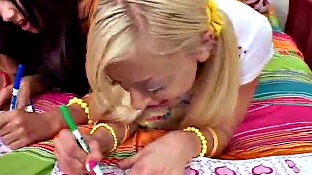 Little laney licking out hot pussy