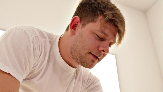 Cute babe pounded at massage