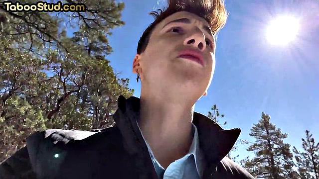 Tied up stud drilled hard by guy