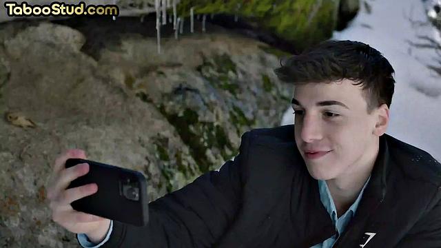 Tied up stud drilled hard by guy