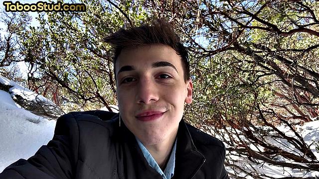 Tied up stud drilled hard by guy