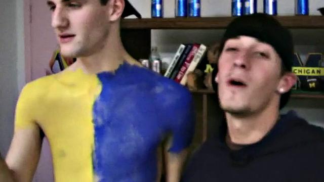 Amateur college hazed and fucked by frat in dormitory