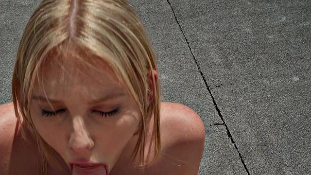 Melody's unforgettable experience: A hot outdoor fuck and a messy facial