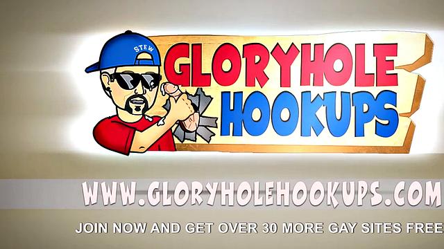 Big Cock Delivers at Gloryhole