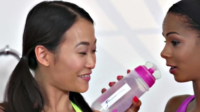 Lez ebony and asian fingerfucking