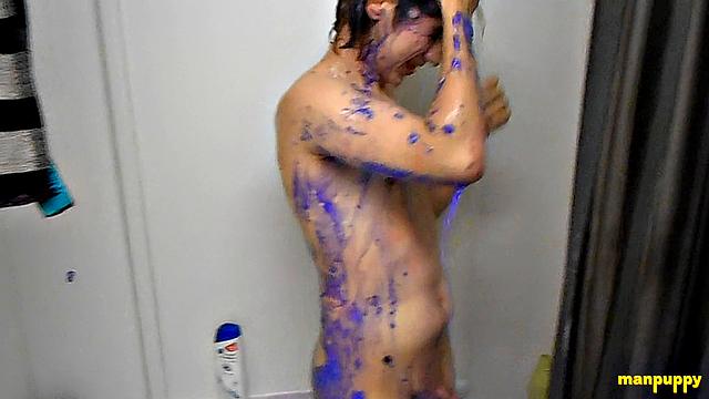 Behind the Scenes After the Messy Shoot - Elis Ataxxx and Richard Lennox