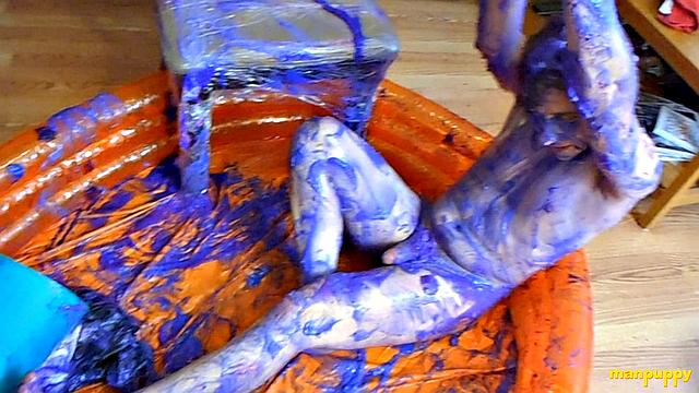 Behind the Scenes After the Messy Shoot - Elis Ataxxx and Richard Lennox