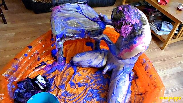 Behind the Scenes After the Messy Shoot - Elis Ataxxx and Richard Lennox
