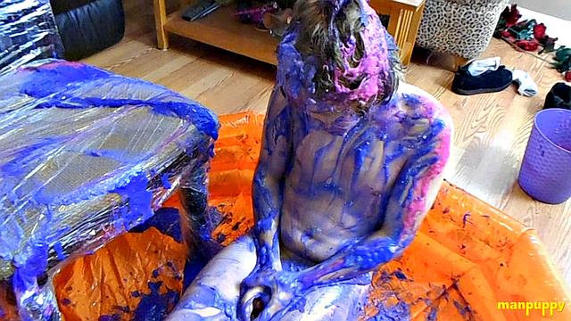 Закулисье после грязной съёмки - Элис Атакс и Ричард Леннокс