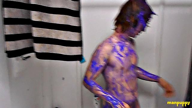 Behind the Scenes After the Messy Shoot - Elis Ataxxx and Richard Lennox