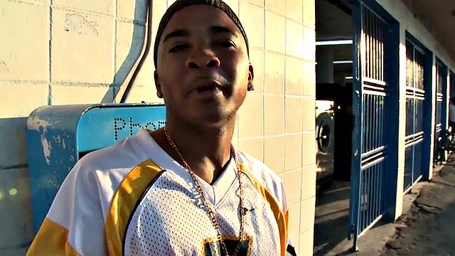 Publicly fucked Black thug used outdoor by white top for money