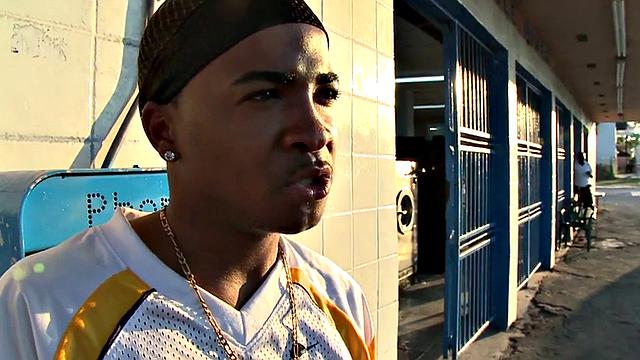 Publicly fucked Black thug used outdoor by white top for money