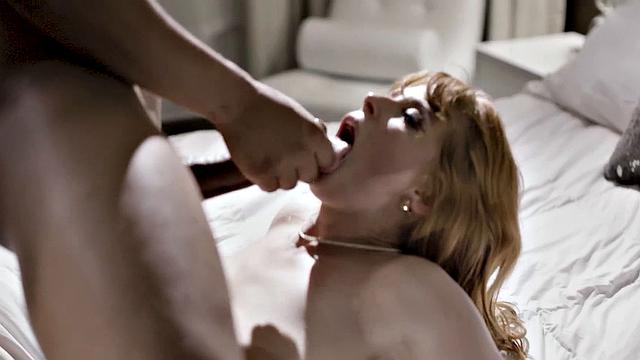 рыжая milf Penny Pax заводит мужа, а потом получает мощный bbc