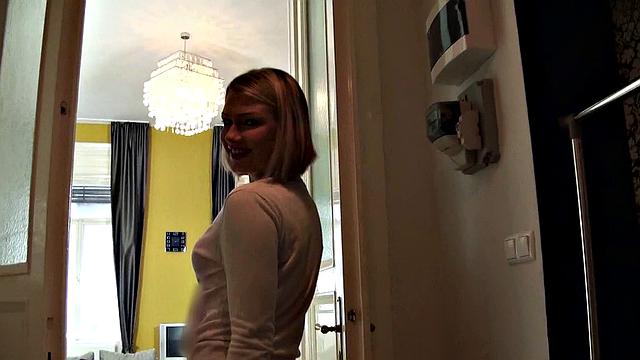 Watch wet and wild as Bobby Socks gets his ass pounded while wearing shorts and sneakers on the couch