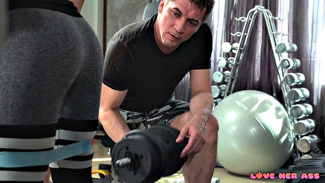 Fit petite takes a thick cock