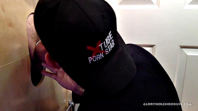 Baseball Player Gets His Dick Sucked At The Gloryhole