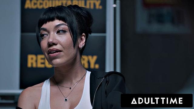 ADULT TIME - PAWG Sex Addict Anna Claire Clouds Taunts Cop During Interrogation Into HARD ROUGH SEX!