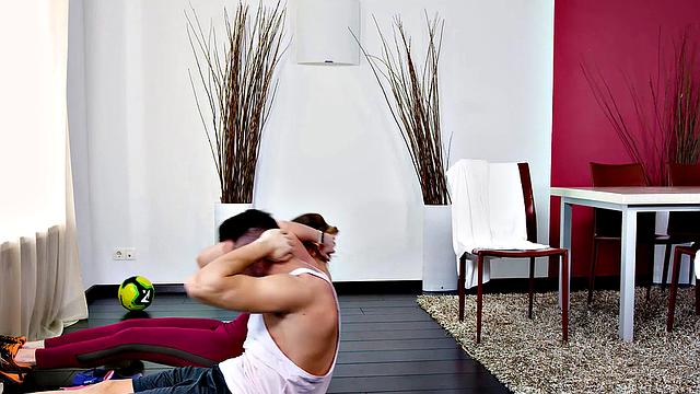 MATURE4K. Coach lured into kinky affair with good-looking mature