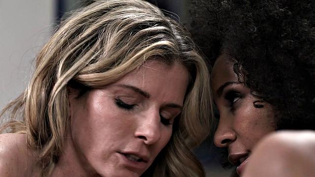 MOMMY'S GIRL - Hot Stepmom Cory Chase Helps Me Become A Lesbian! 