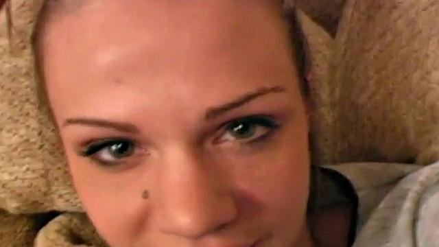 Addison solo teen fingers her pussy