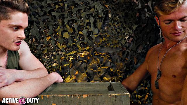 ActiveDuty - Beefy Pax Dicked Down By Muscle Hunk