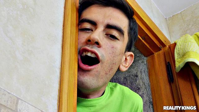 Shower Surprise With Friend