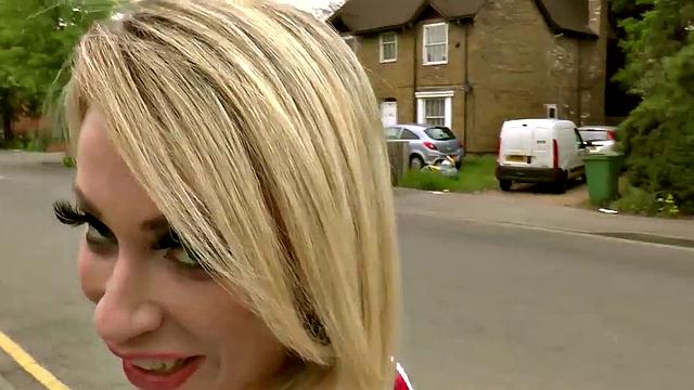 Chessie Kay with older men rimming and gagging