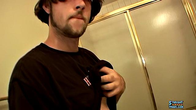 A Straight Boy Shoots 2 Cum Loads With a Sex Toy - TrikinMatt