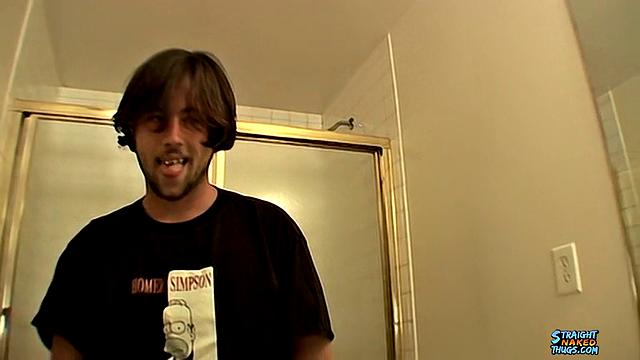 A Straight Boy Shoots 2 Cum Loads With a Sex Toy - TrikinMatt