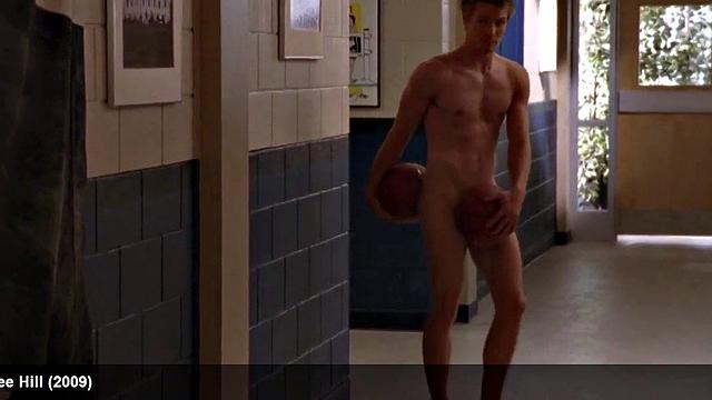 Chad Michael Murray flaunts his bare smooth ass in the bathroom and gets a hot shower