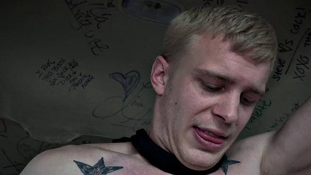 Str8 stud seduced to fuck in public van outdoor