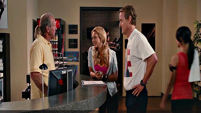 Nicky Whelan's hot hotel room scene - a smiley blonde gets naughty!