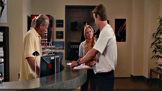 Nicky Whelan's hot hotel room scene - a smiley blonde gets naughty!