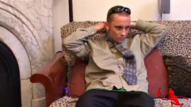 Amateur Casey Olson methodically strips down as he works on his growing cock. Once naked and hard, he strokes with determination. After bringing himself close to the edge Casey explodes all over his chest.