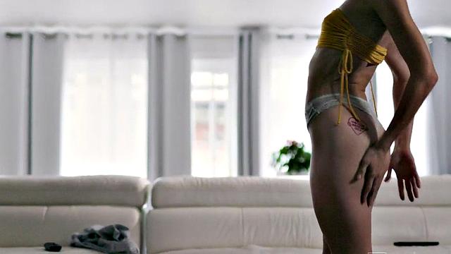 Dyke perverted bae seduced by 21yo nympho lesbo bae