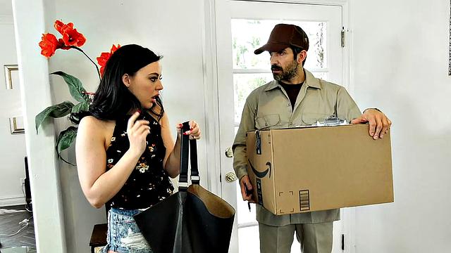 All Natural Brunette Whitney Wright Needs Donnie Rock To Fuck Her Instead of a Dildo