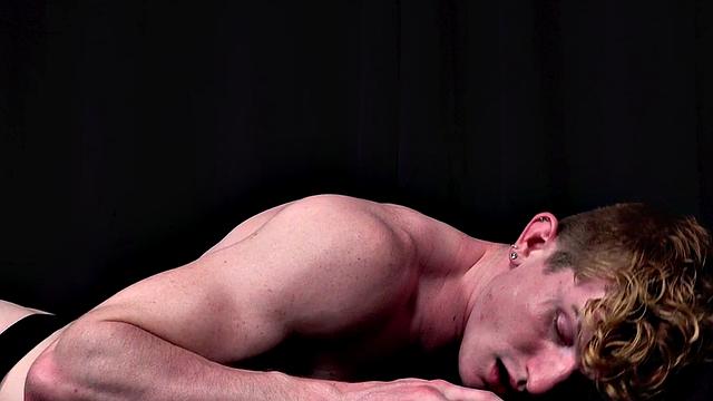 Barebacking stud fucks jockstrap bottom after rimming